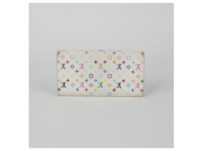 Louis Vuitton Portafoglio Lungo Sara Bianco - vista 3
