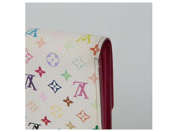 Louis Vuitton Portafoglio Lungo Sara Bianco - vista 4