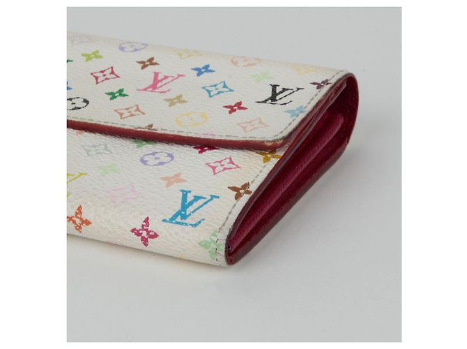 Louis Vuitton Portafoglio Lungo Sara Bianco - vista 7