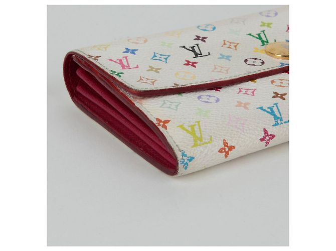 Louis Vuitton Portafoglio Lungo Sara Bianco - vista 8