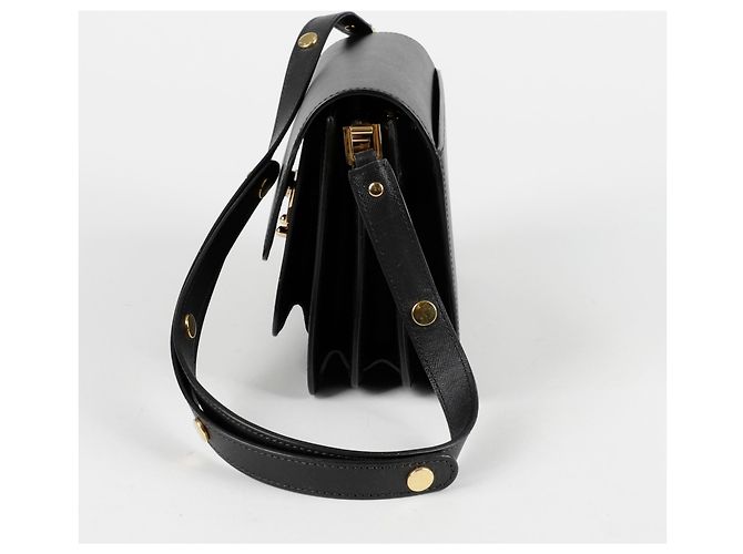 Marni Borsa a Spalla Media Trunk Nero - vista 3