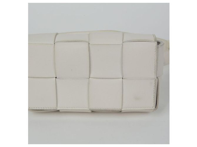 Bottega Veneta Cassette Gürteltasche Weiß - Ansicht 3