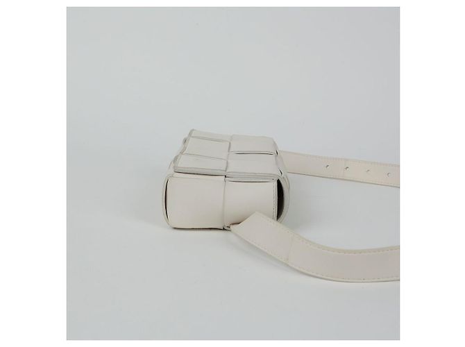Bottega Veneta Cassette Gürteltasche Weiß - Ansicht 5