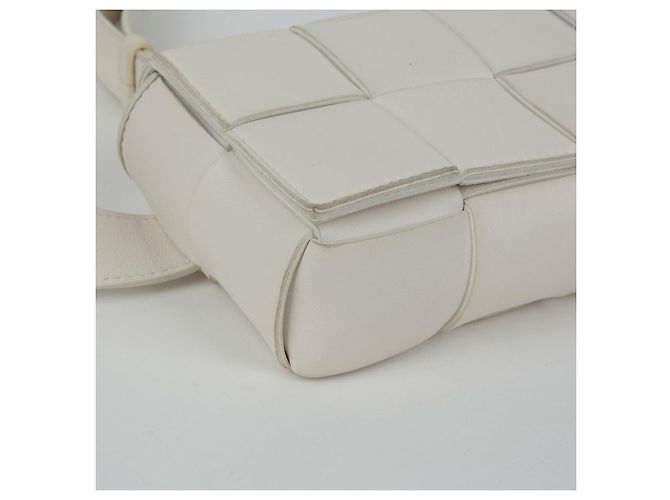 Bottega Veneta Cassette Gürteltasche Weiß - Ansicht 8