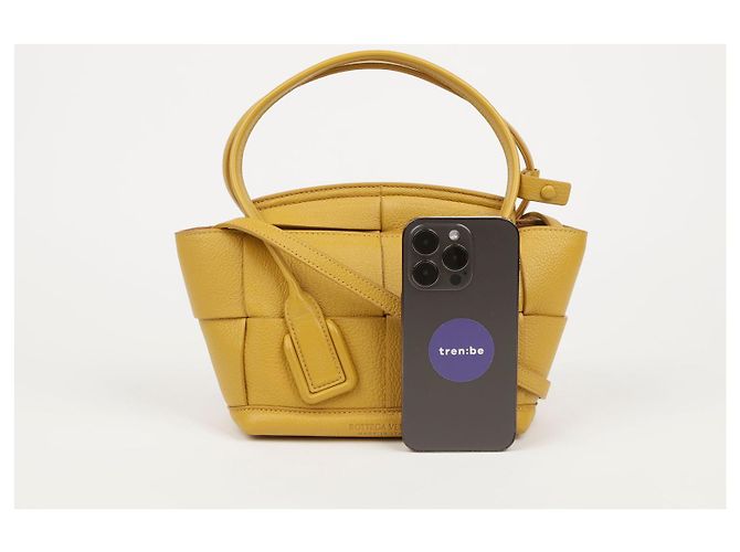 Bottega Veneta Mini Tote Arco e borsa a spalla Giallo - vista 10
