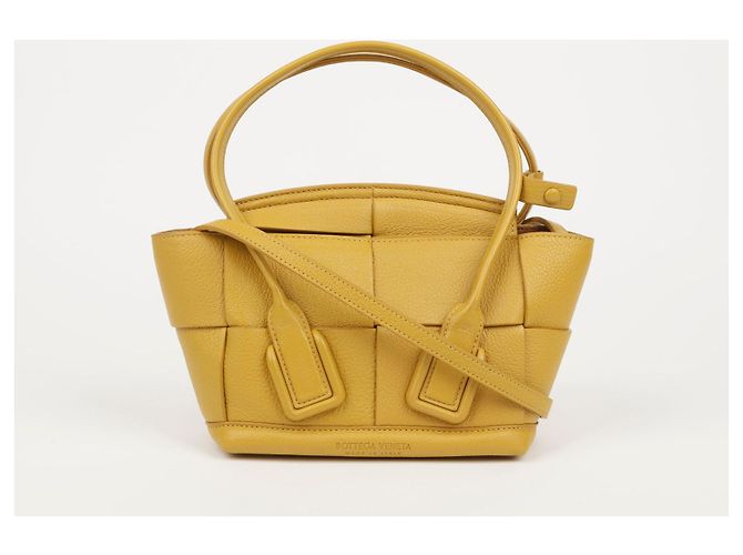 Bottega Veneta Mini Tote Arco e borsa a spalla Giallo - vista 2