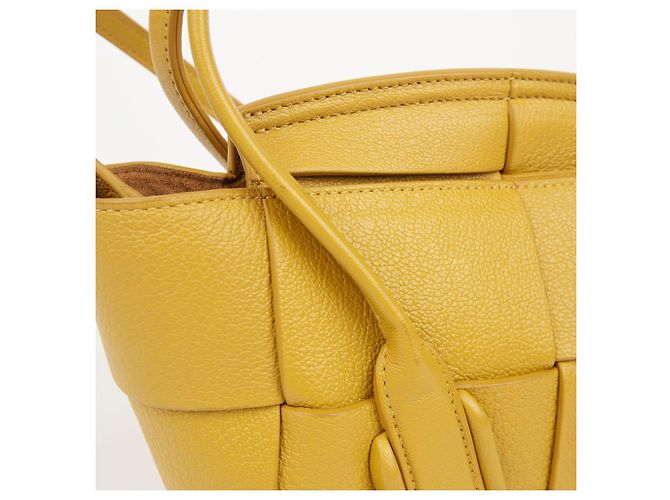 Bottega Veneta Mini Tote Arco e borsa a spalla Giallo - vista 3