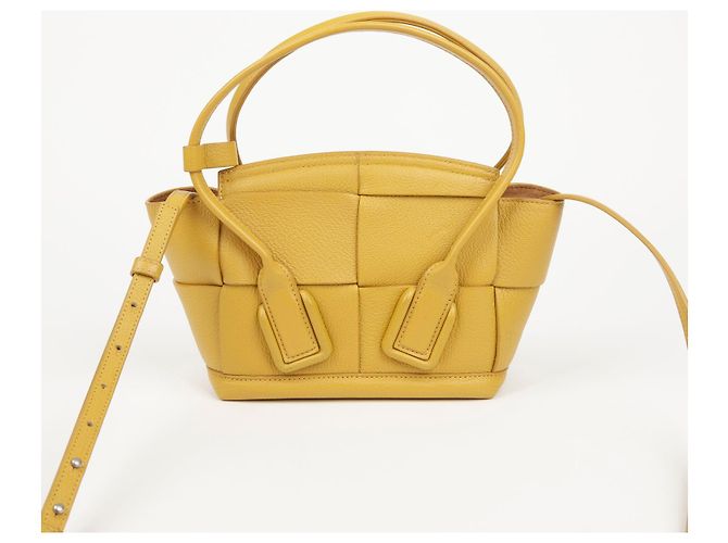 Bottega Veneta Mini Tote Arco e borsa a spalla Giallo - vista 5