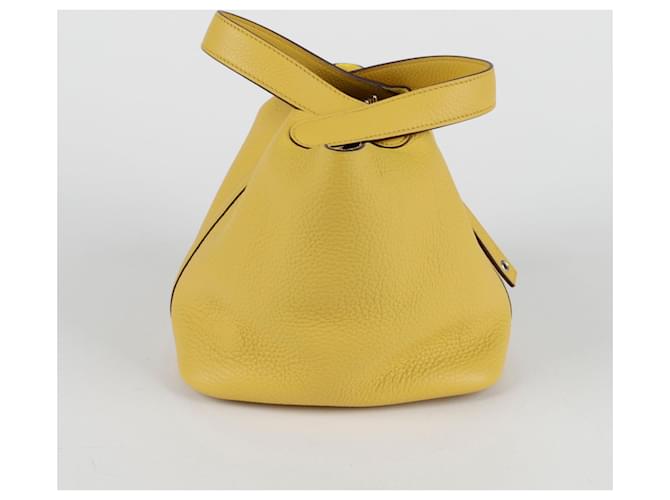 Hermès Borsa Tote Picotin Lock Verde - vista 6