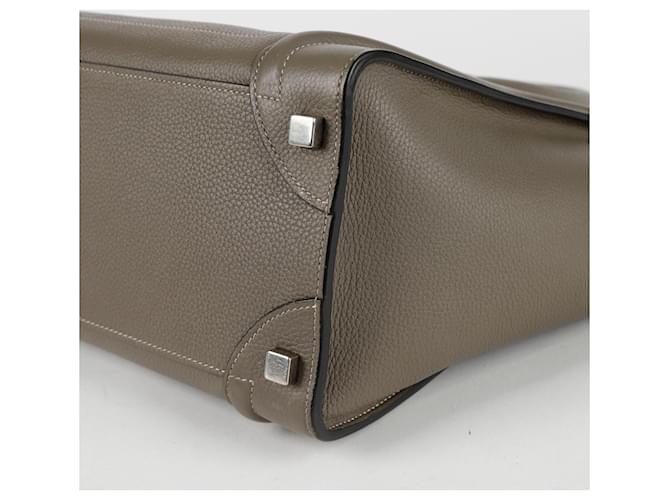 Luggage Céline Reise Micro Tote Tasche Braun - Ansicht 10