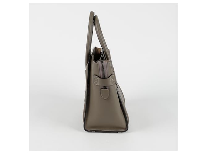 Luggage Céline Reise Micro Tote Tasche Braun - Ansicht 4