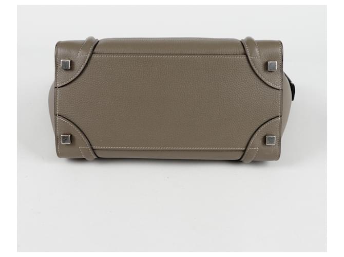 Luggage Céline Reise Micro Tote Tasche Braun - Ansicht 8