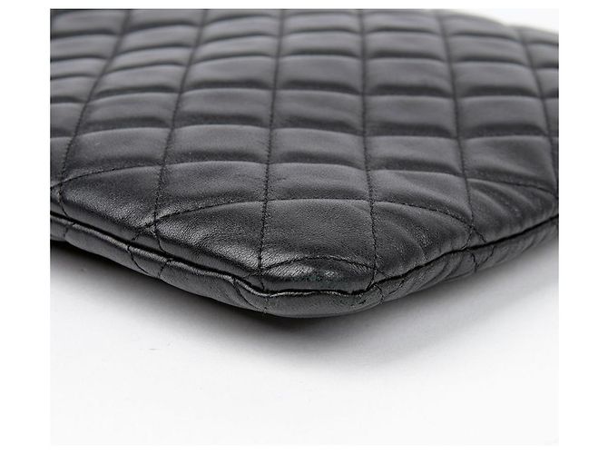 Boy Chanel Clutch Grande Niño Negro - vista 6