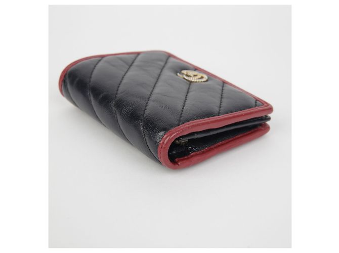 Gucci GG Marmont Kartenetui Schwarz - Ansicht 10
