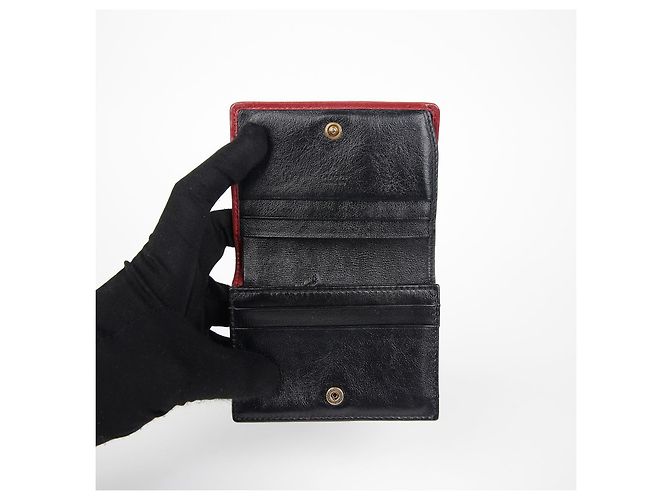 Gucci GG Marmont Kartenetui Schwarz - Ansicht 11