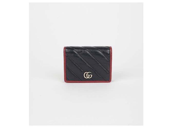 Gucci GG Marmont Kartenetui Schwarz - Ansicht 2