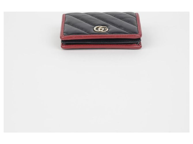 Gucci GG Marmont Kartenetui Schwarz - Ansicht 6