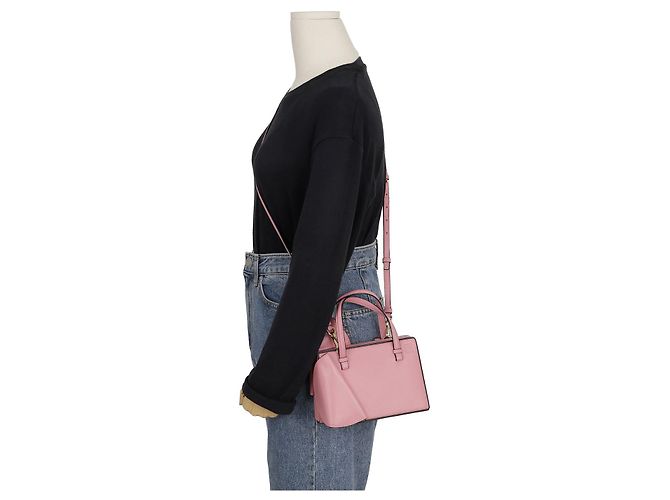 Loewe Borsa a Spalla Postal Wings Tote Rosa - vista 11
