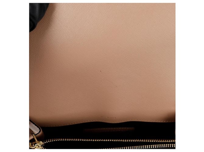 Marni Borsa a Spalla Crossbody Medium Trunk Marrone - vista 8