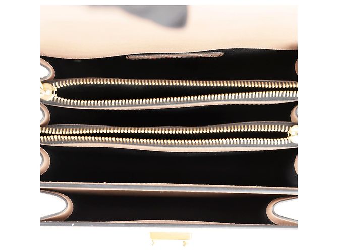 Marni Borsa a Spalla Crossbody Medium Trunk Marrone - vista 9