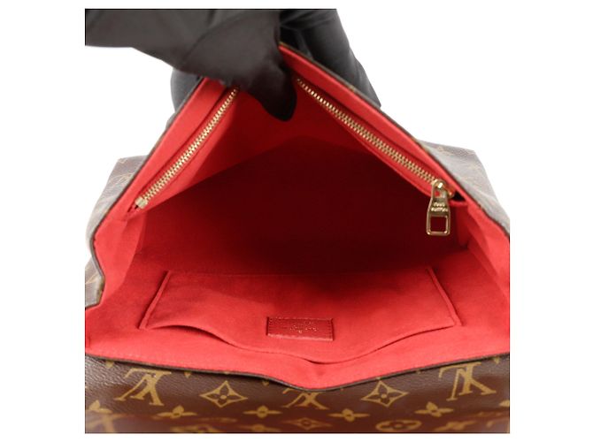 Louis Vuitton Borsa a tracolla a catena Placid semplice Marrone - vista 10