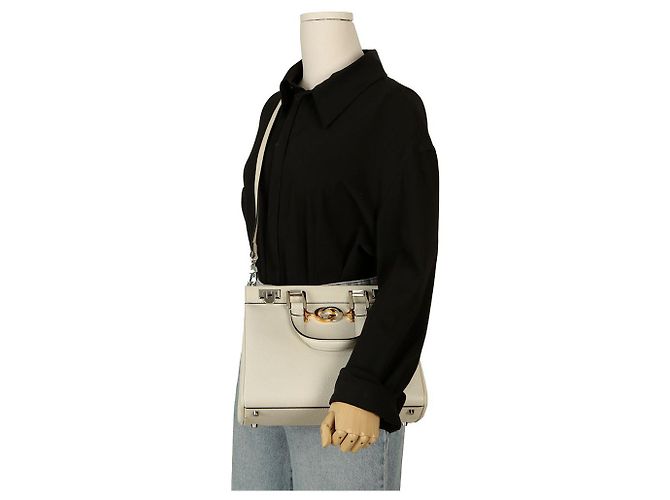 Gucci Piccola borsa a spalla Bianco - vista 15