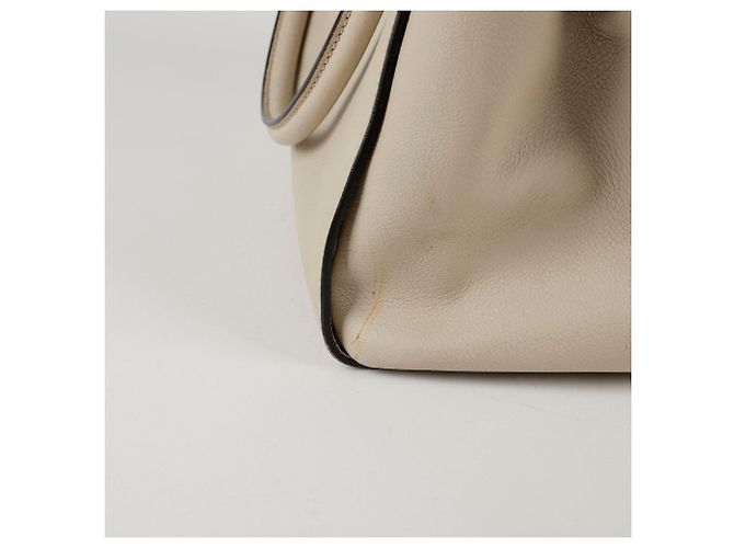 Burberry Buckle Medium Tote Schultertasche Weiß - Ansicht 6