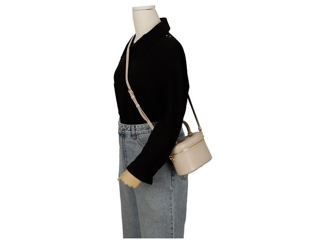 Dior Borsa a Spalla CD Signature Vanity Small Tote Marrone - vista 12