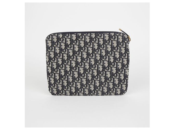 Dior Borsa Clutch da Viaggio Blu - vista 3