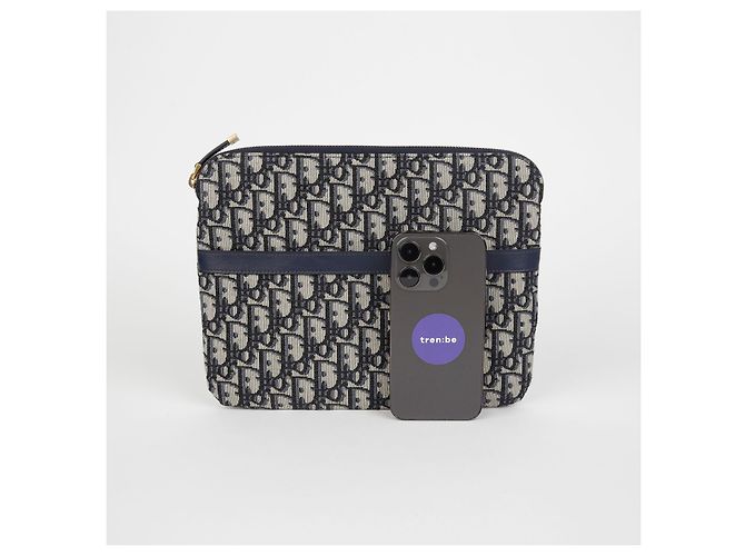 Dior Borsa Clutch da Viaggio Blu - vista 6