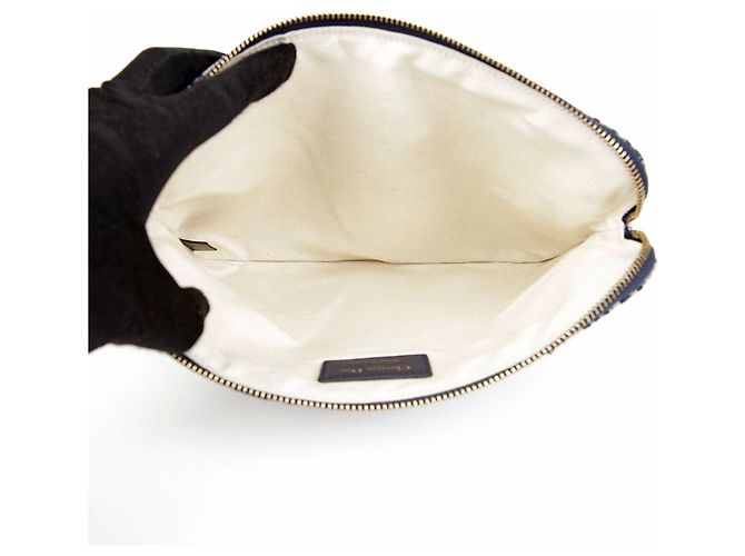 Dior Borsa Clutch da Viaggio Blu - vista 7