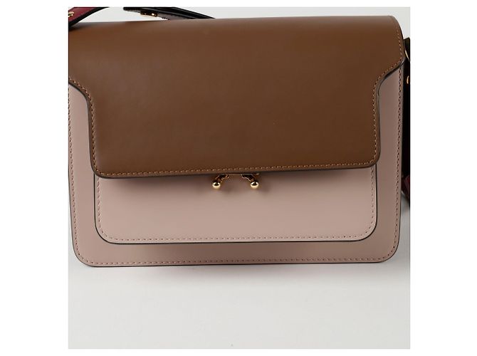 Marni Borsa a tracolla media Trunk - vista 2