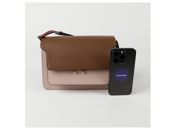 Marni Borsa a tracolla media Trunk - vista 7