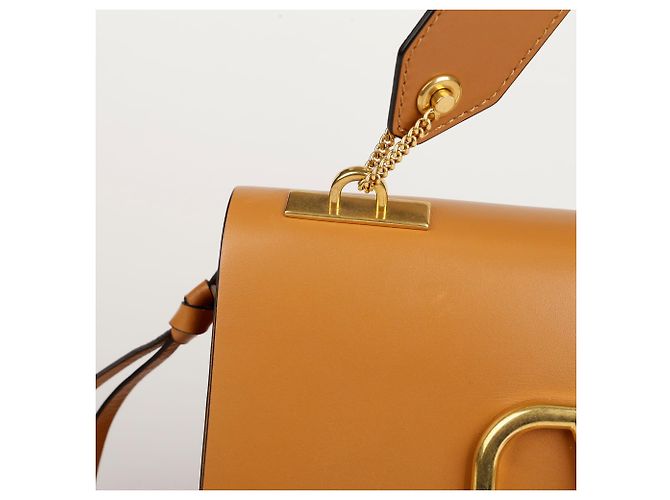 Valentino Borsa a spalla con patta logo Marrone - vista 4