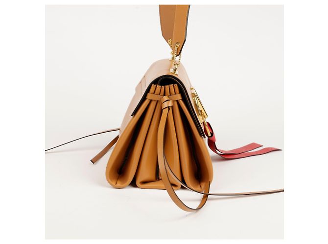 Valentino Borsa a spalla con patta logo Marrone - vista 8