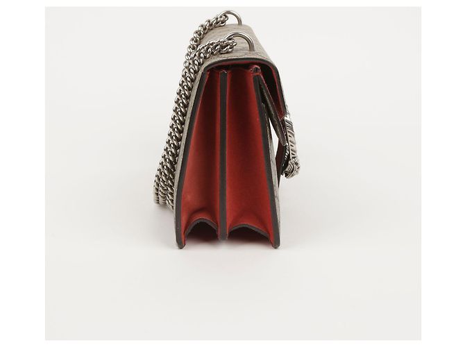 Gucci Borsa a Spalla Piccola Dionysus Rosso - vista 3