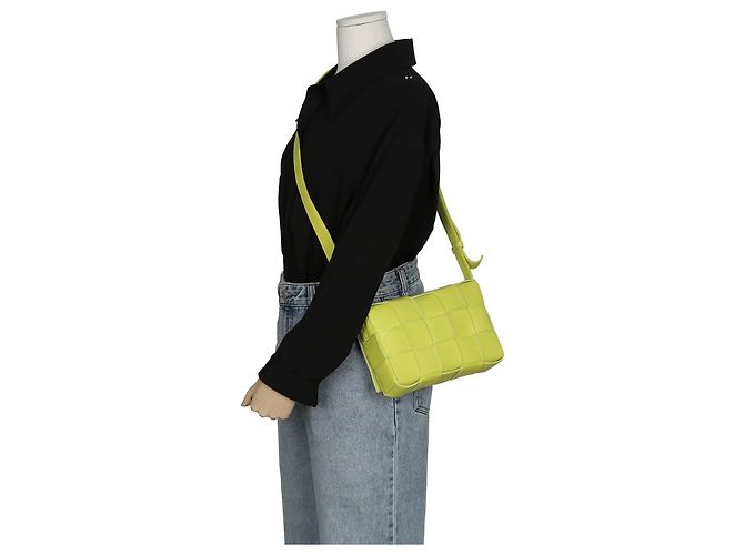 Bottega Veneta Borsa a Spalla e a Tracolla Cassette Verde - vista 11