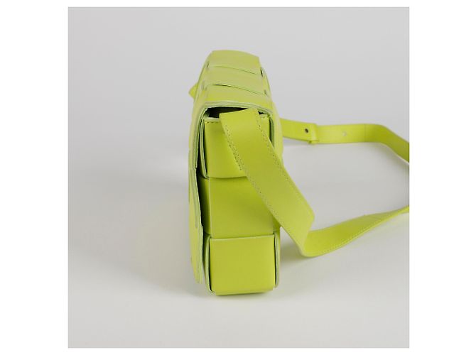 Bottega Veneta Borsa a Spalla e a Tracolla Cassette Verde - vista 3
