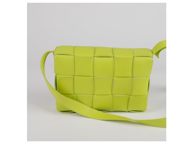 Bottega Veneta Borsa a Spalla e a Tracolla Cassette Verde - vista 4