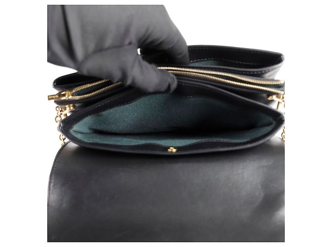 Mulberry Borsa a Spalla e Crossbody Clifton Small Nero - vista 10
