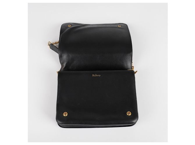 Mulberry Borsa a Spalla e Crossbody Clifton Small Nero - vista 7