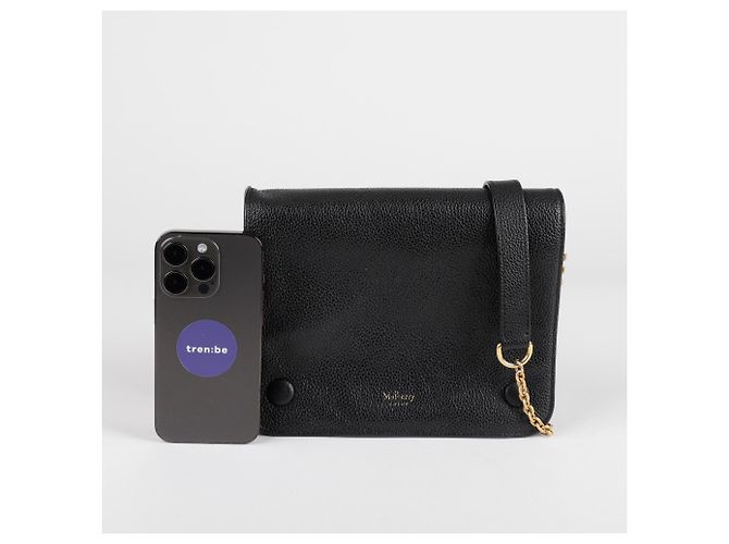 Mulberry Borsa a Spalla e Crossbody Clifton Small Nero - vista 8