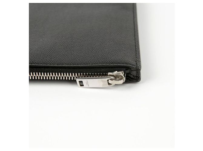 Saint Laurent Grande borsa clutch Nero - vista 10