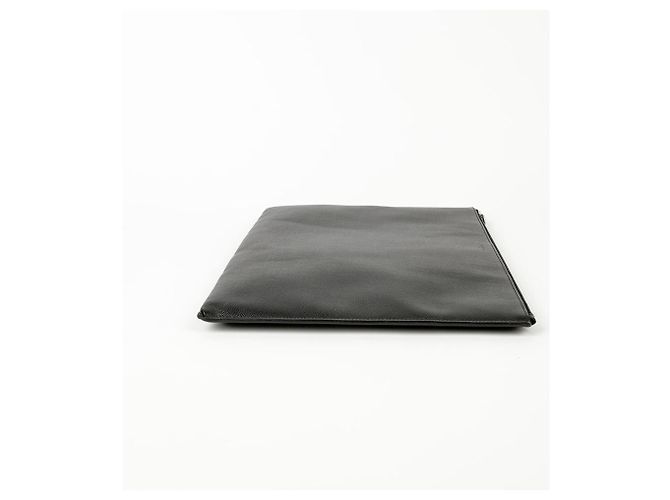 Saint Laurent Grande borsa clutch Nero - vista 6