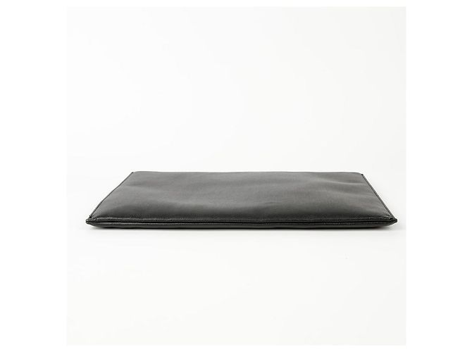 Saint Laurent Grande borsa clutch Nero - vista 7