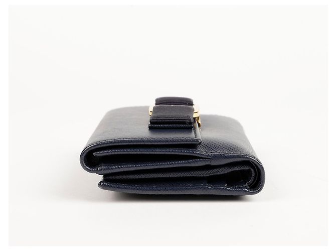 Salvatore Ferragamo BARA Wallet Blau - Ansicht 3