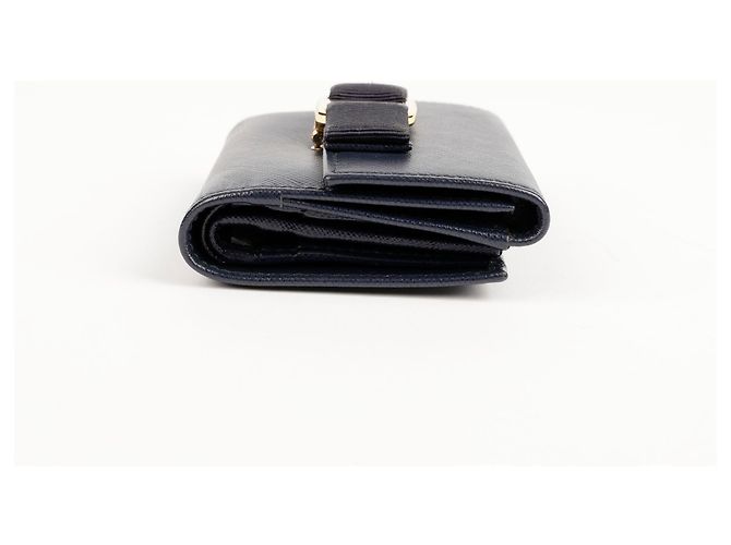 Salvatore Ferragamo BARA Wallet Blau - Ansicht 5