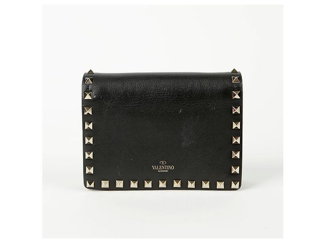 Valentino Mini borsa a spalla e crossbody Rockstud Chain Nero - vista 4
