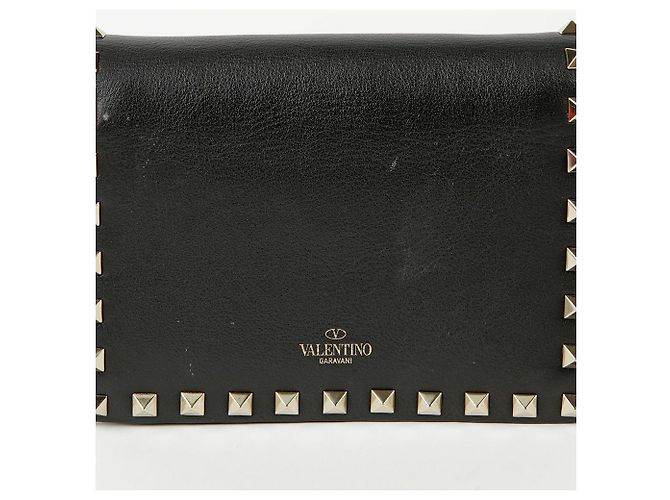 Valentino Mini borsa a spalla e crossbody Rockstud Chain Nero - vista 5