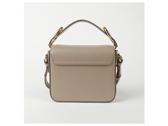 Chloé Mini borsa tote e borsa a spalla con logo Marrone - vista 4